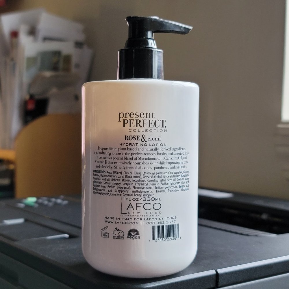 Lafco ROSE & ELEMI Lotion (11 oz.) - Picture 2 of 4